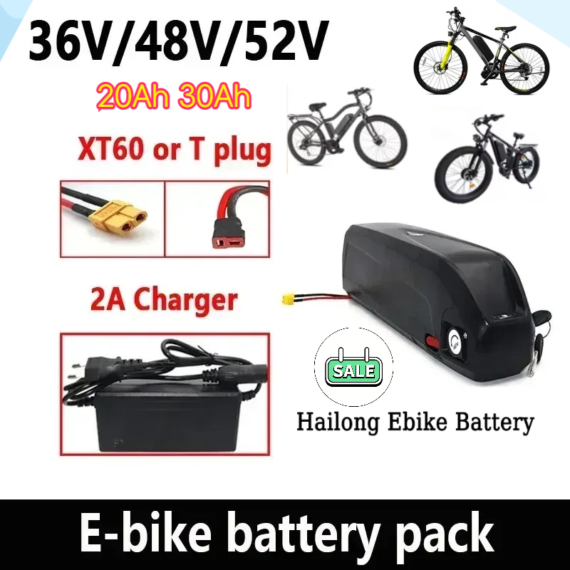 🔋 36-48-52 В для электрическог – обзор и цена Ebike Battery 48V 20Ah Hailong