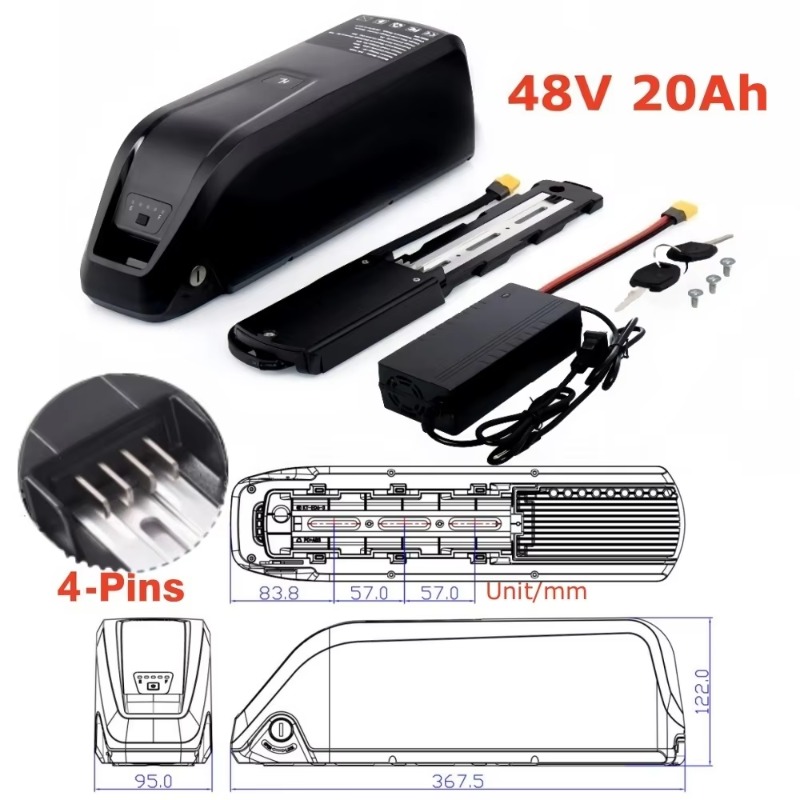 Новый литиевый аккумулятор Hai – обзор и цена Ebike Battery 48V 20Ah Hailong